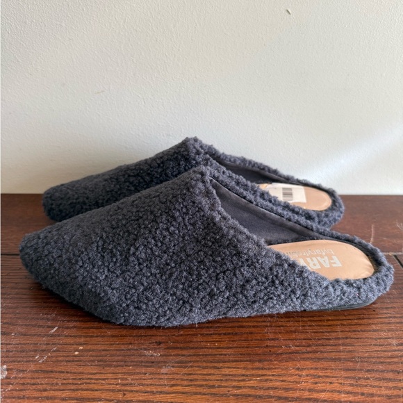 Faryl Farylrobin Madeline Flat faux fur dark gray‎ 7 - Picture 3 of 7
